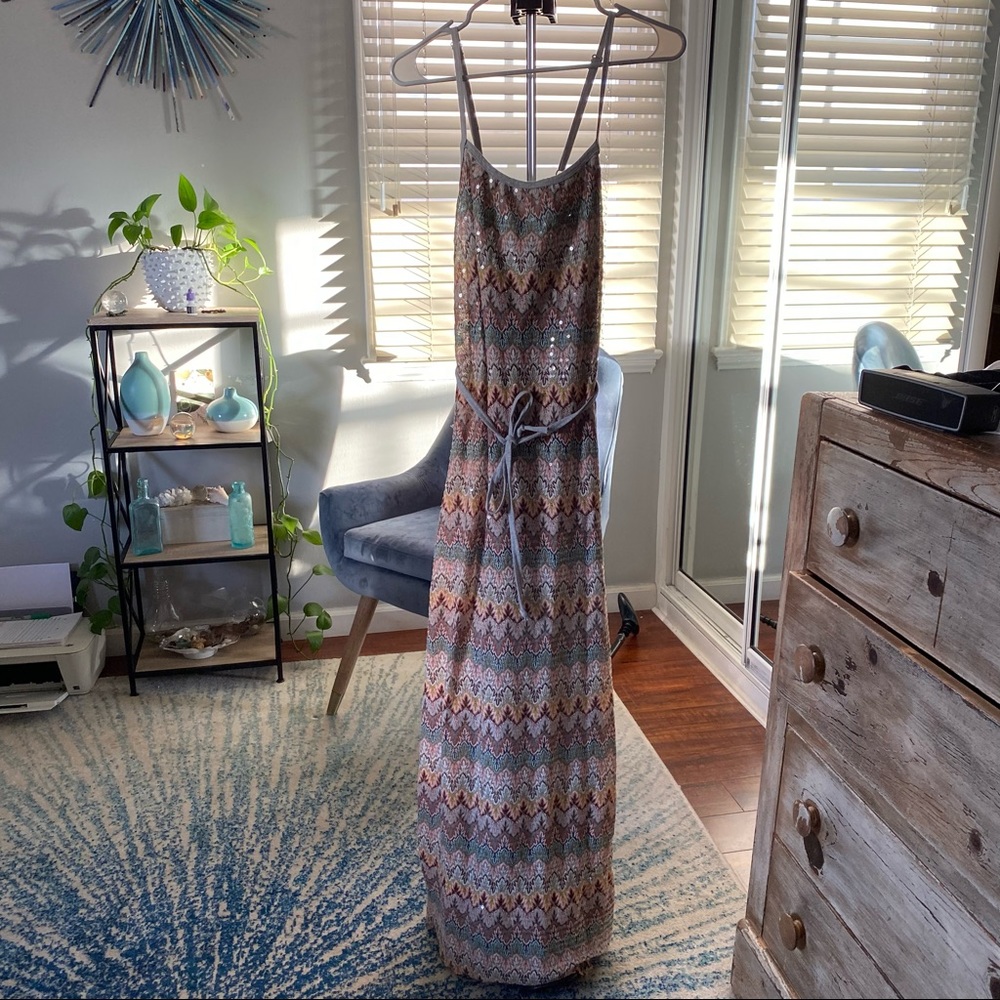 Chaser vintage style maxi dress